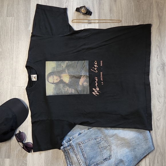 Other - Mona Lisa "France" Travel T-Shirt | Size XL